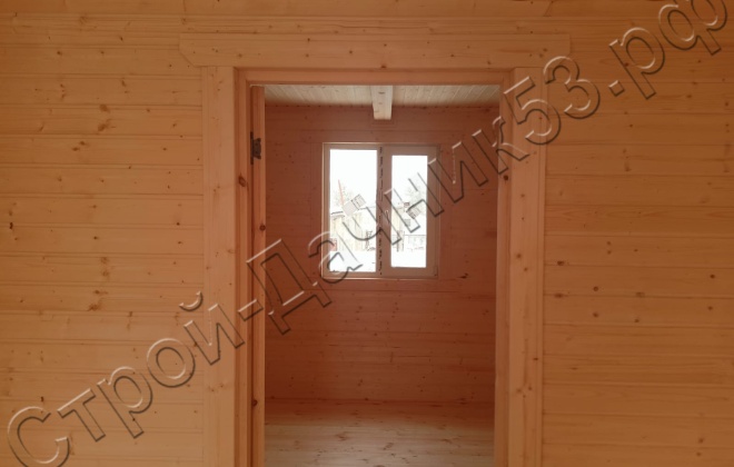 3 Каркасно-щитовой дом Д-38, 6х8м, 48 М², Тверская область, Бологовский район, СНТ «Новая жизнь 2» (9)